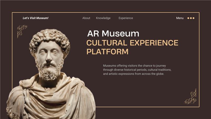 AR Museum and Cultural Experience Platform