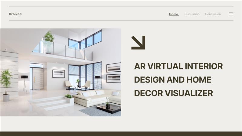 AR Virtual Interior Design and Home Decor Visualizer
