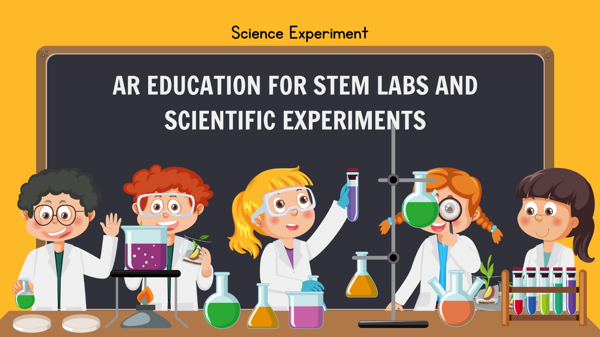 AR Education for STEM Labs and Scientific Experiments